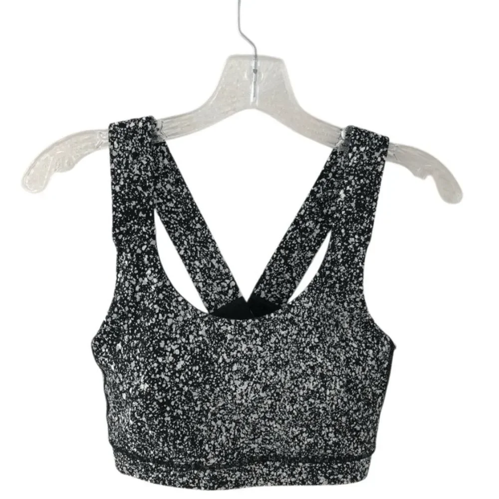 Lululemon All Sport Bra Splatter Reflective